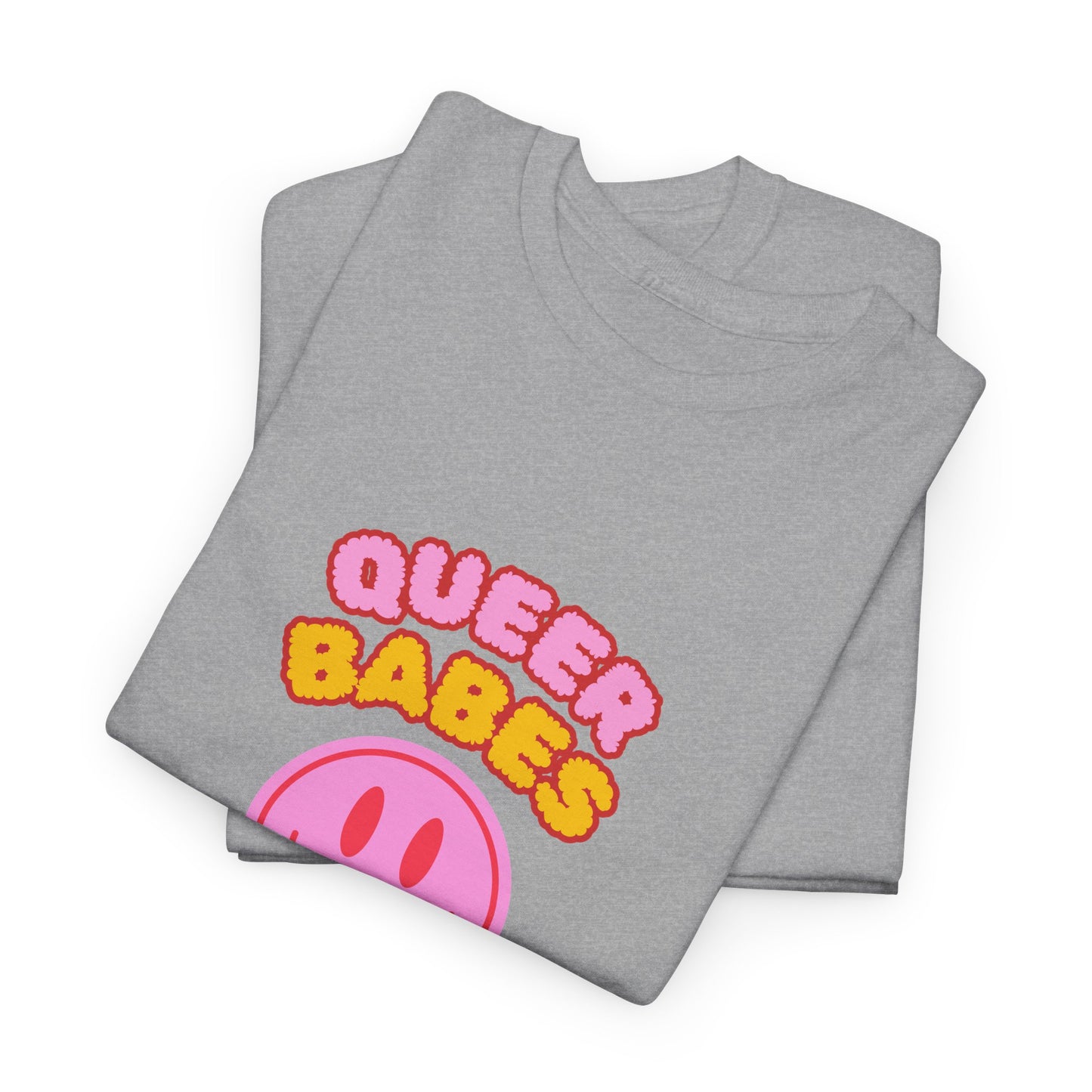 HAPPY QUEER - Heavy Cotton Tee