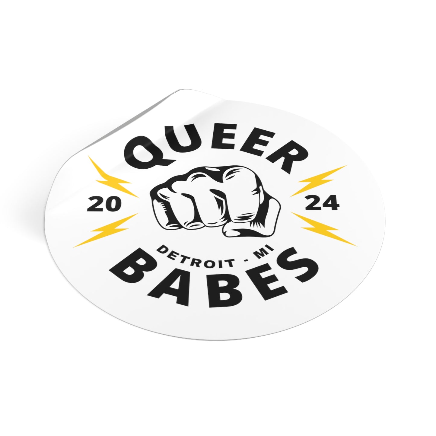 FIST BUMP - Vinyl Sticker