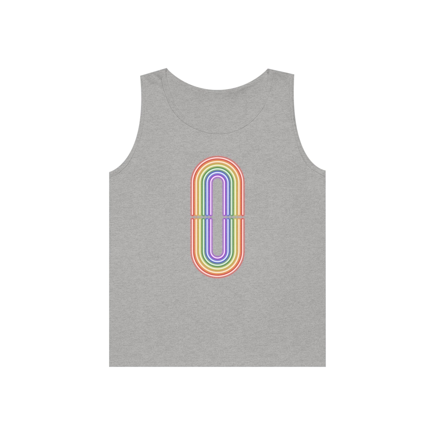 Neon Rainbow - Cotton Tank Top