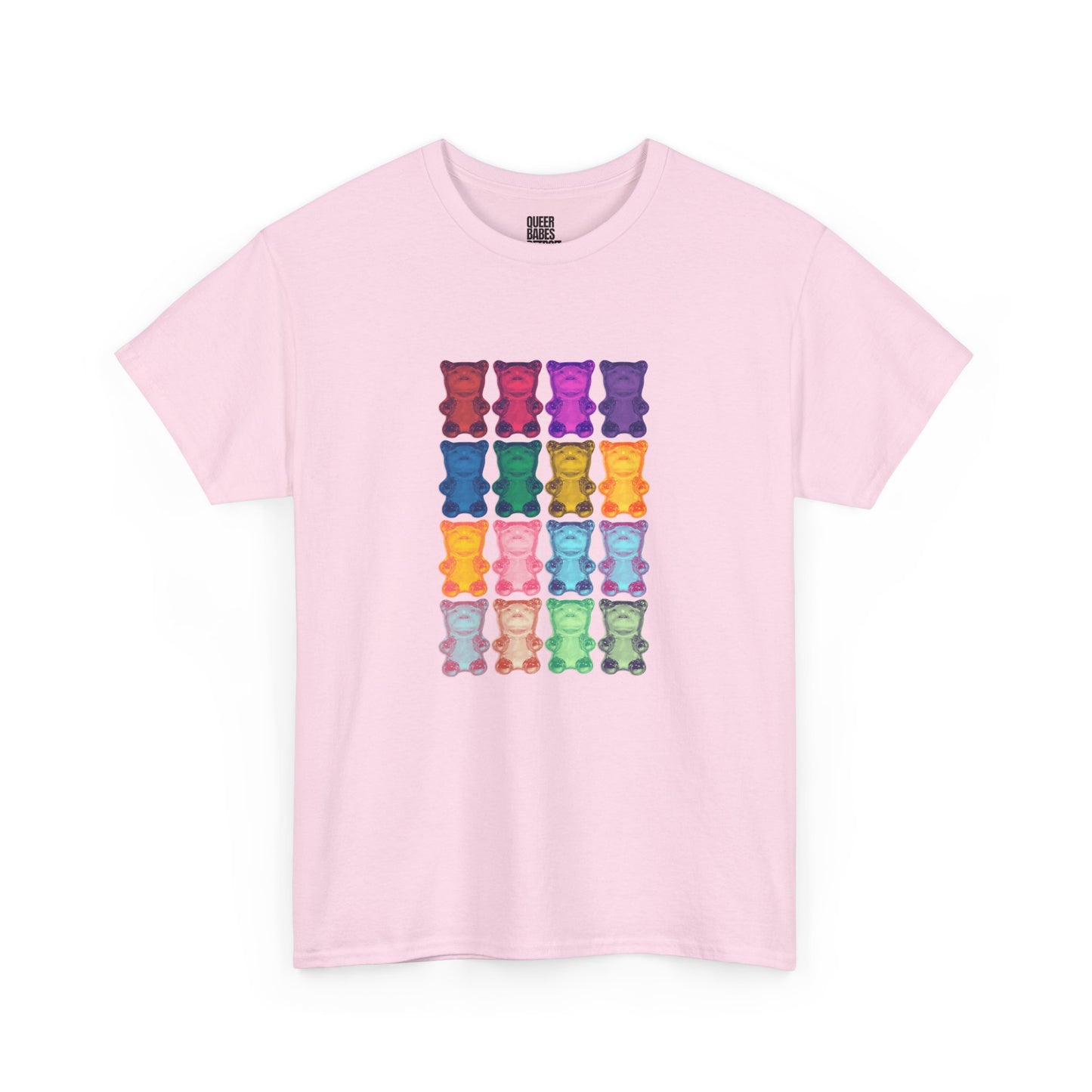 Rainbow Bear - Heavy Cotton Tee