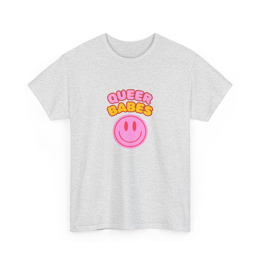 HAPPY QUEER - Heavy Cotton Tee