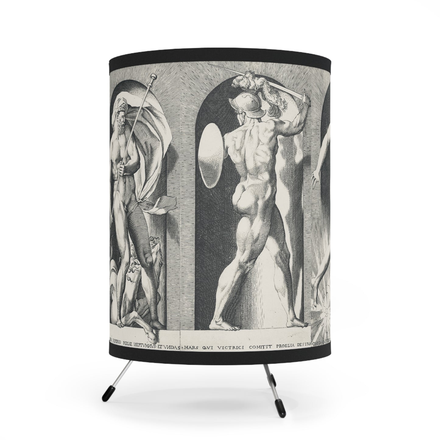 Mythological Gods - Tripod Lamp