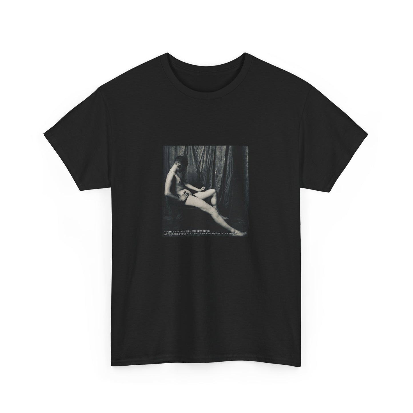 Reclining Dude in the Nude - Heavy Cotton Tee