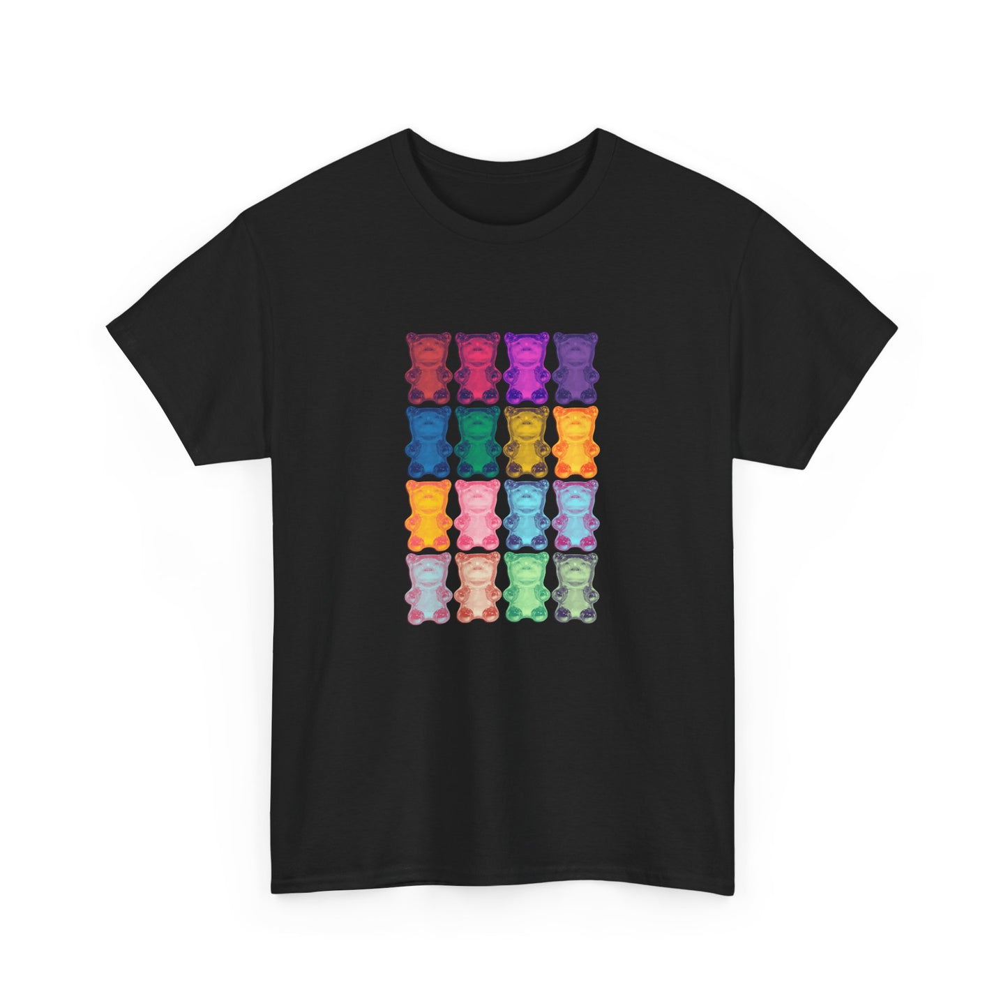 Rainbow Bear - Heavy Cotton Tee