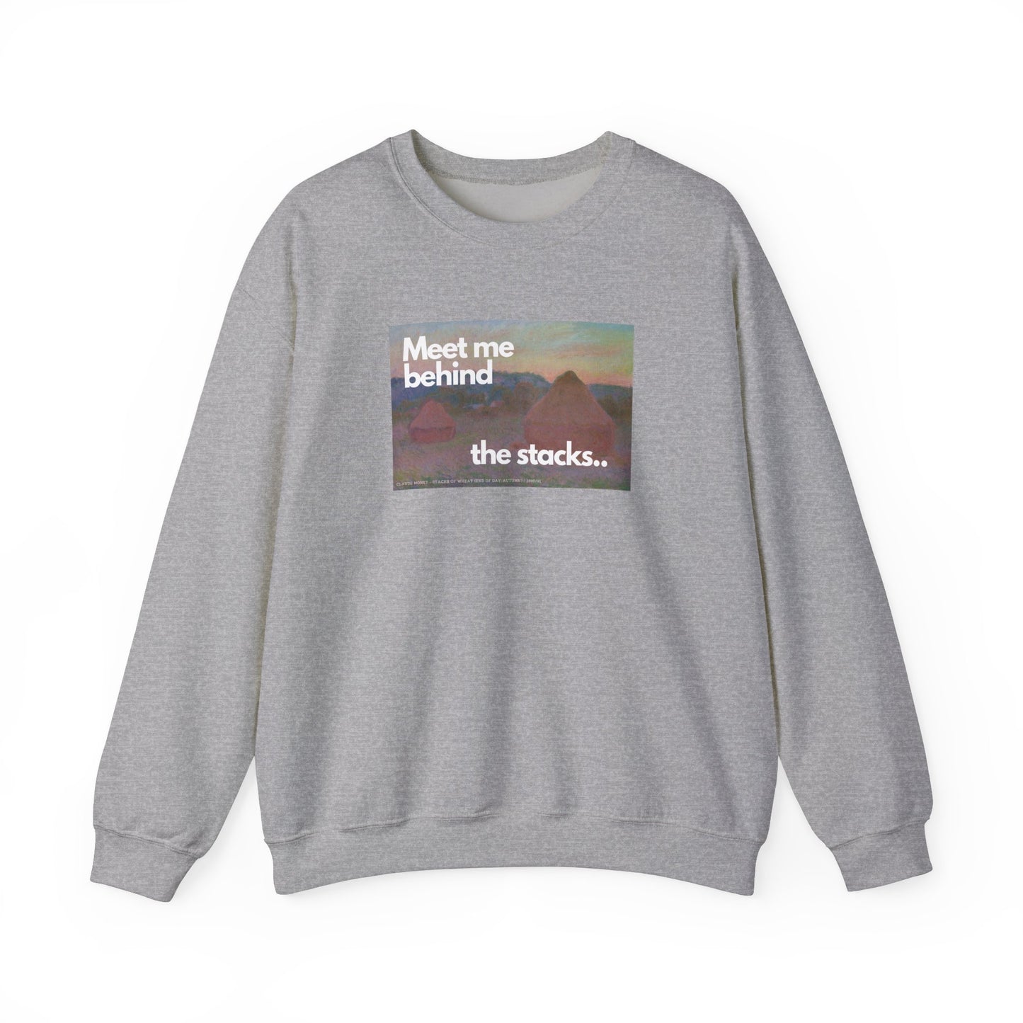 Behind The Stacks - Crewneck Sweatshirt