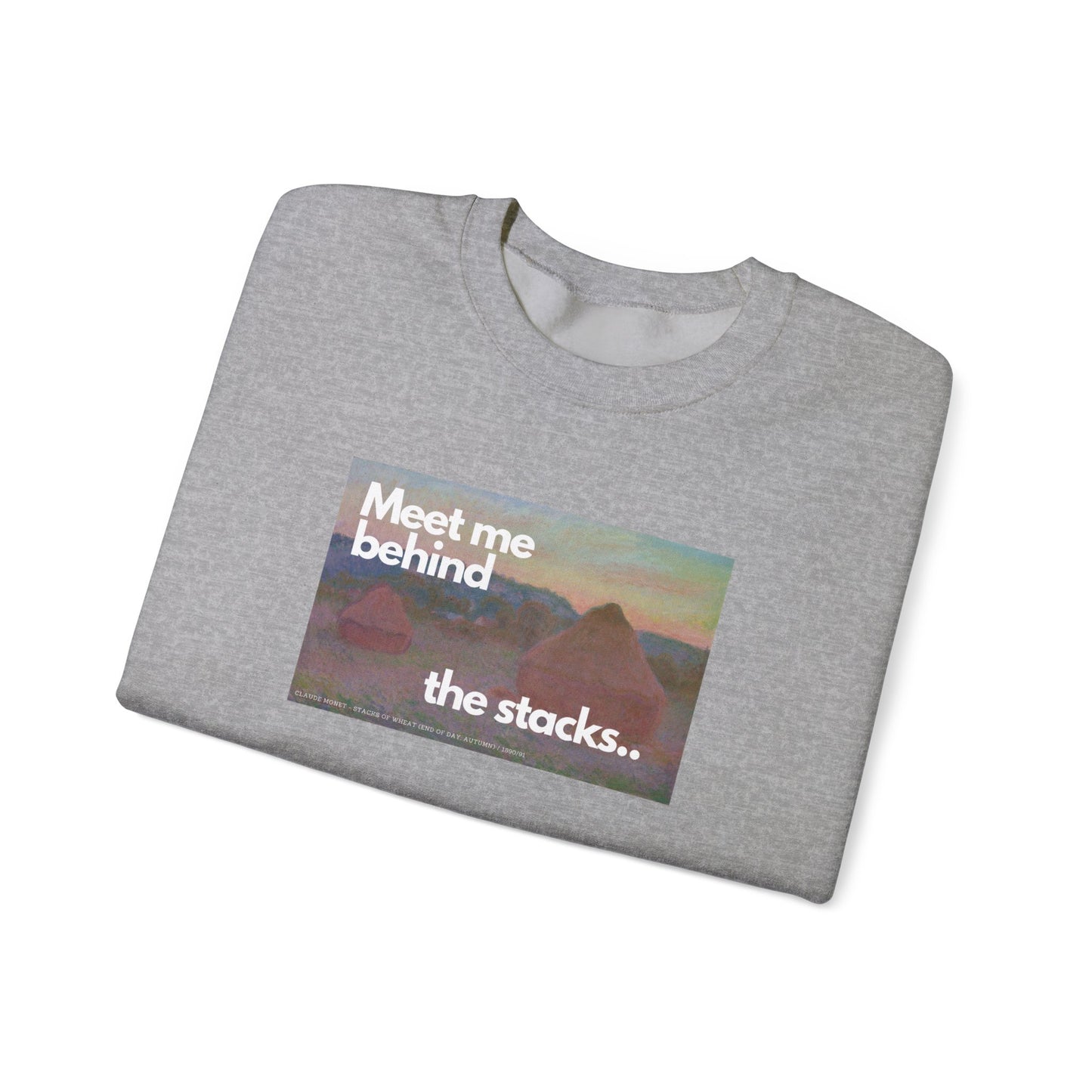 Behind The Stacks - Crewneck Sweatshirt