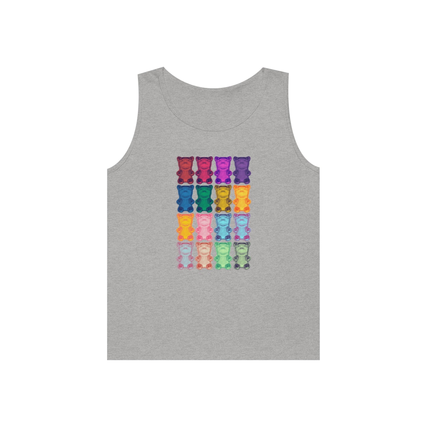 Rainbow Bear - Cotton Tank Top