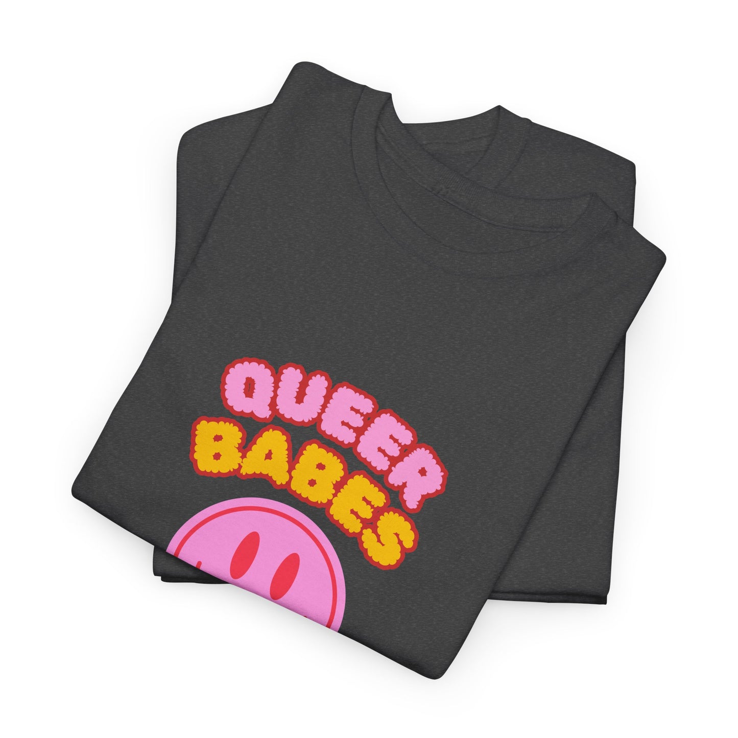 HAPPY QUEER - Heavy Cotton Tee