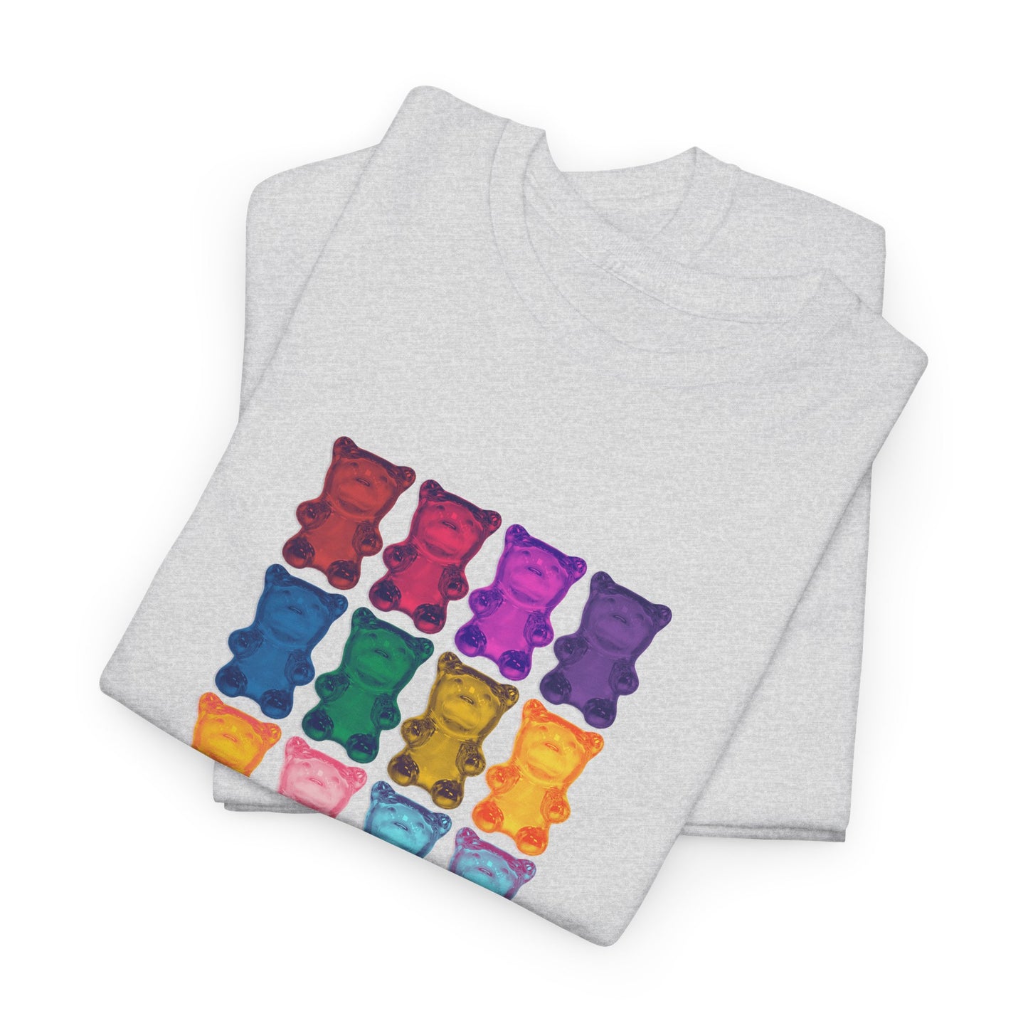 Rainbow Bear - Heavy Cotton Tee