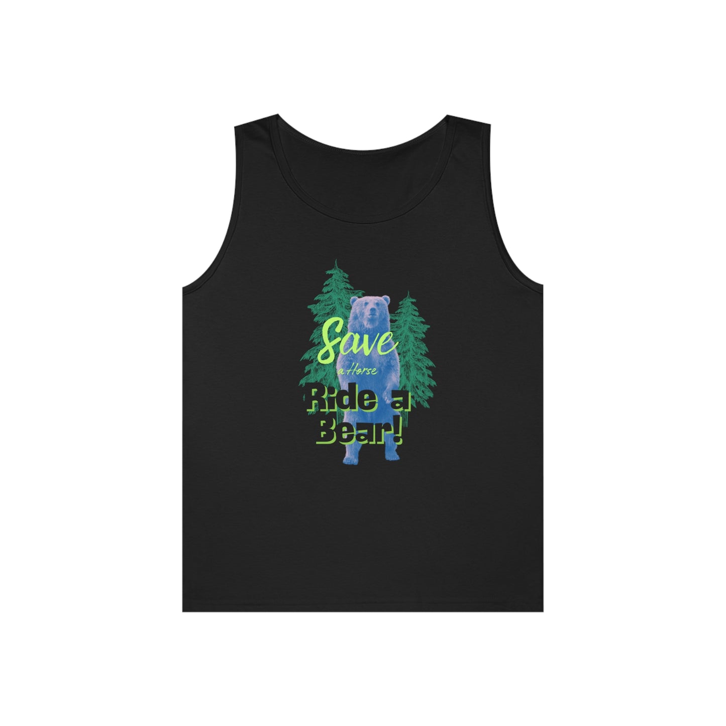 Ride a Bear - Cotton Tank Top