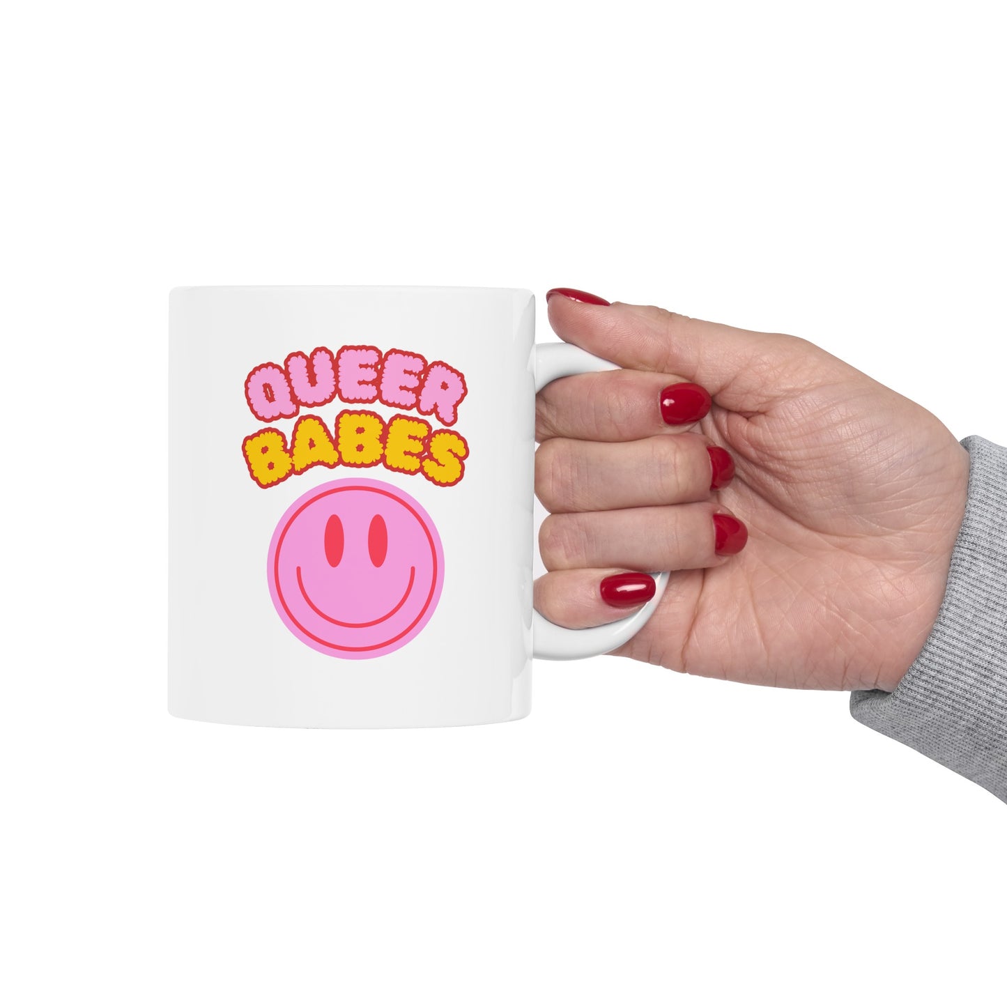 HAPPY QUEER - Mug (11oz)