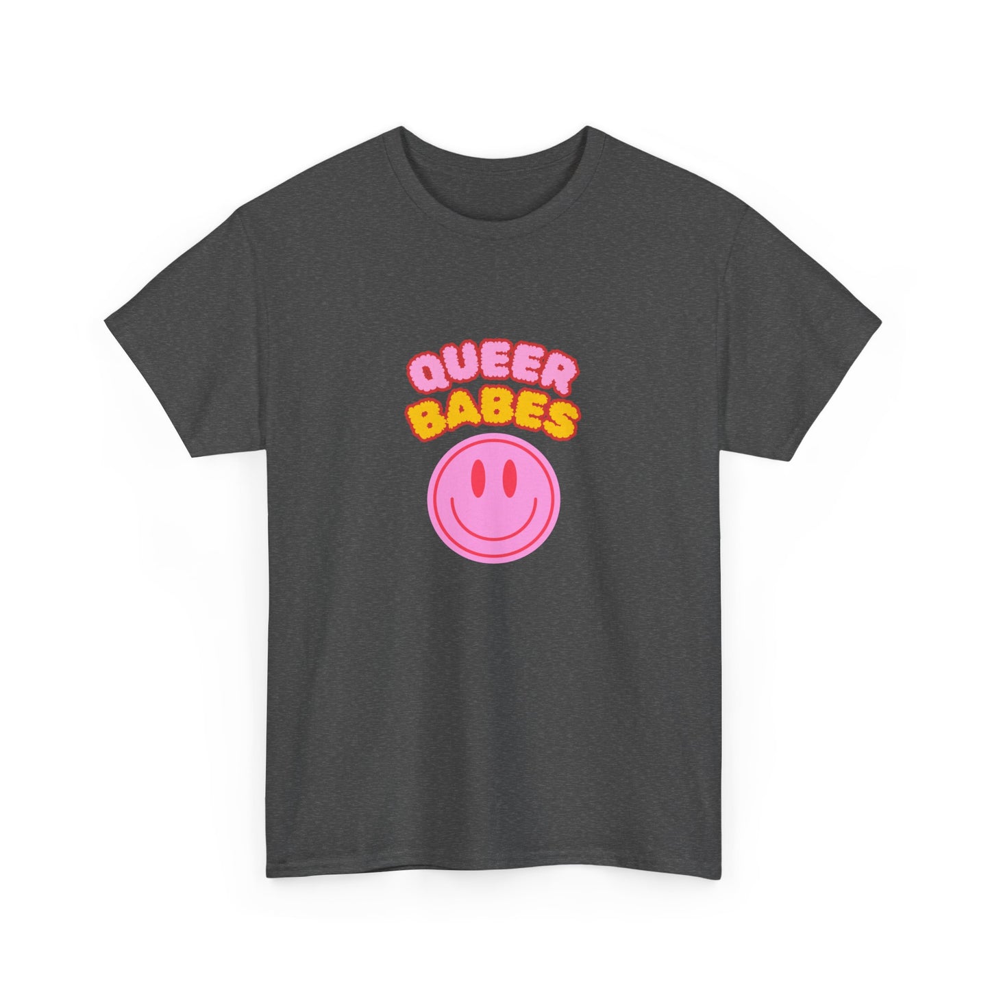 HAPPY QUEER - Heavy Cotton Tee