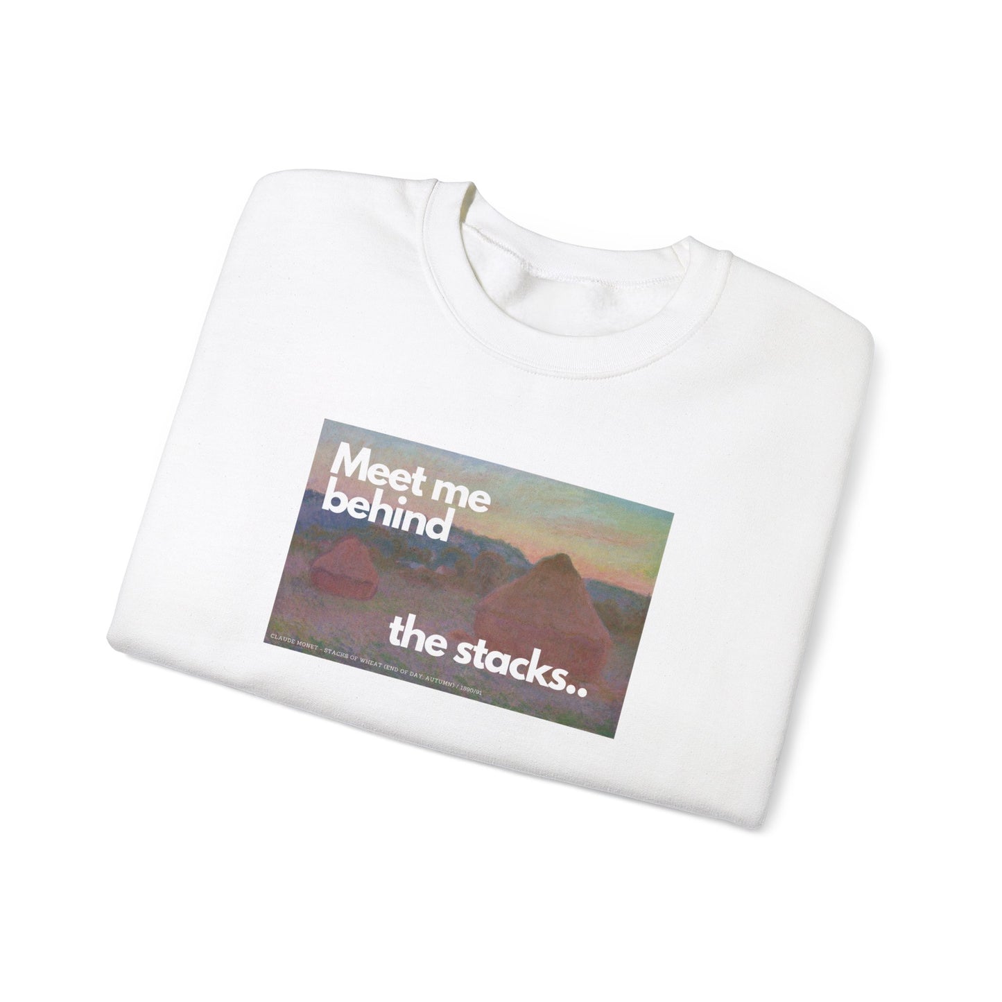 Behind The Stacks - Crewneck Sweatshirt