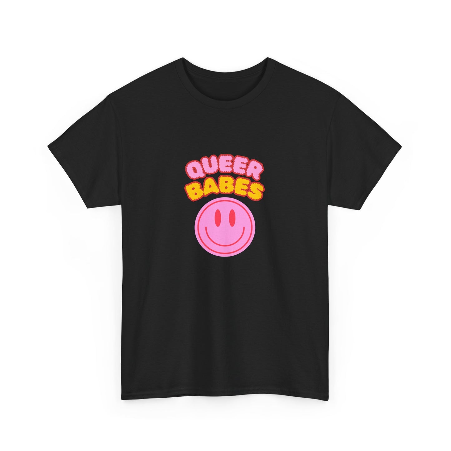 HAPPY QUEER - Heavy Cotton Tee