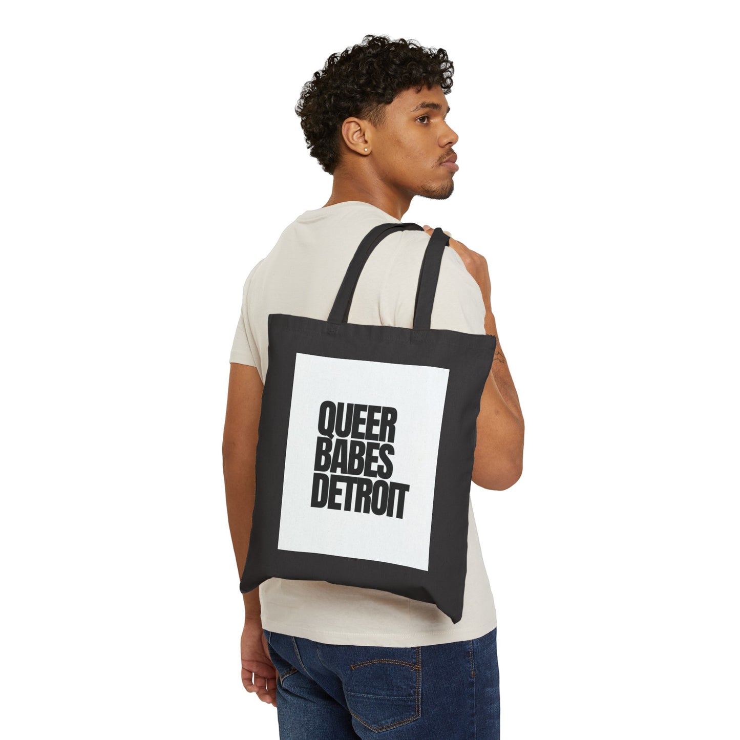 Strong Queer Pride Totes Gay Cotton Canvas Tote Bag