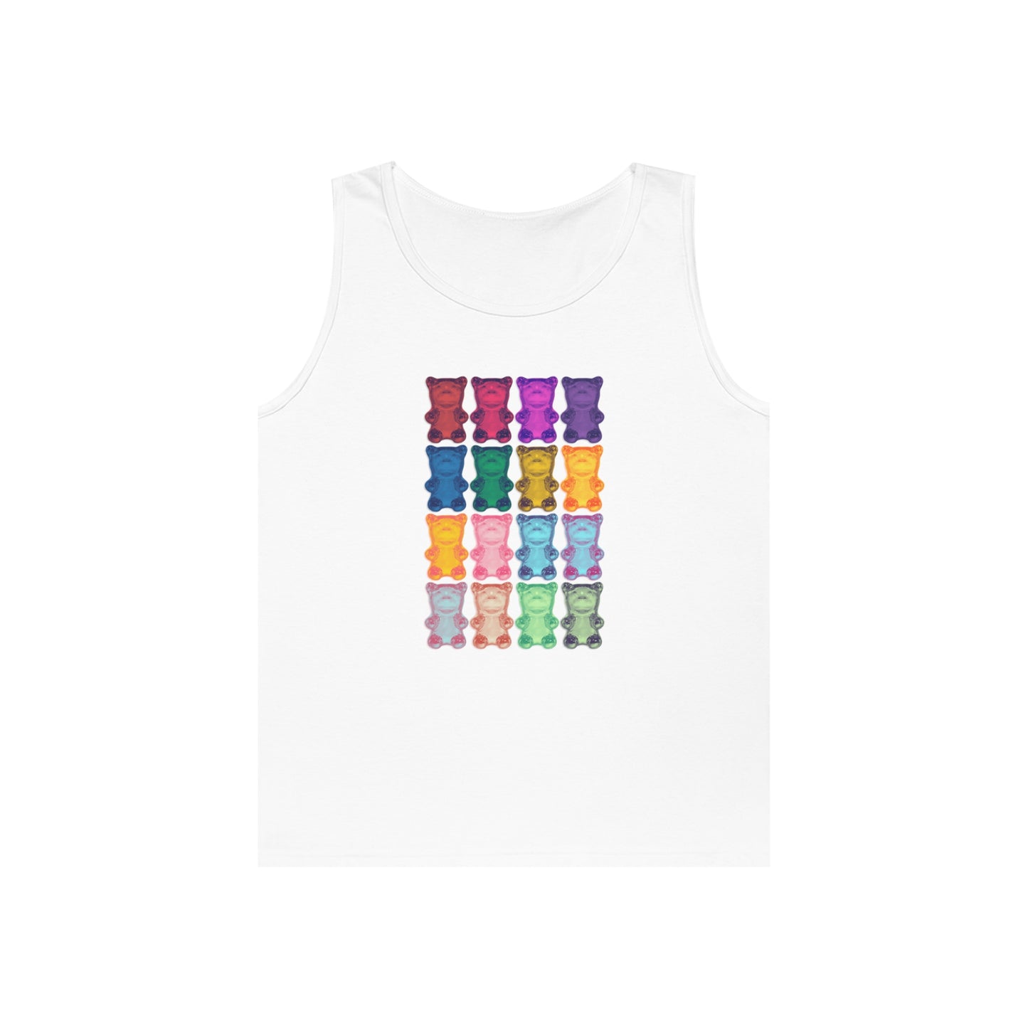 Rainbow Bear - Cotton Tank Top