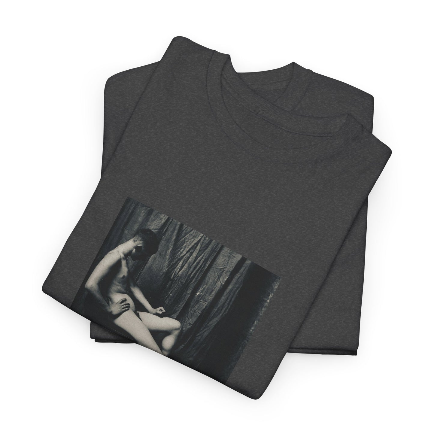 Reclining Dude in the Nude - Heavy Cotton Tee