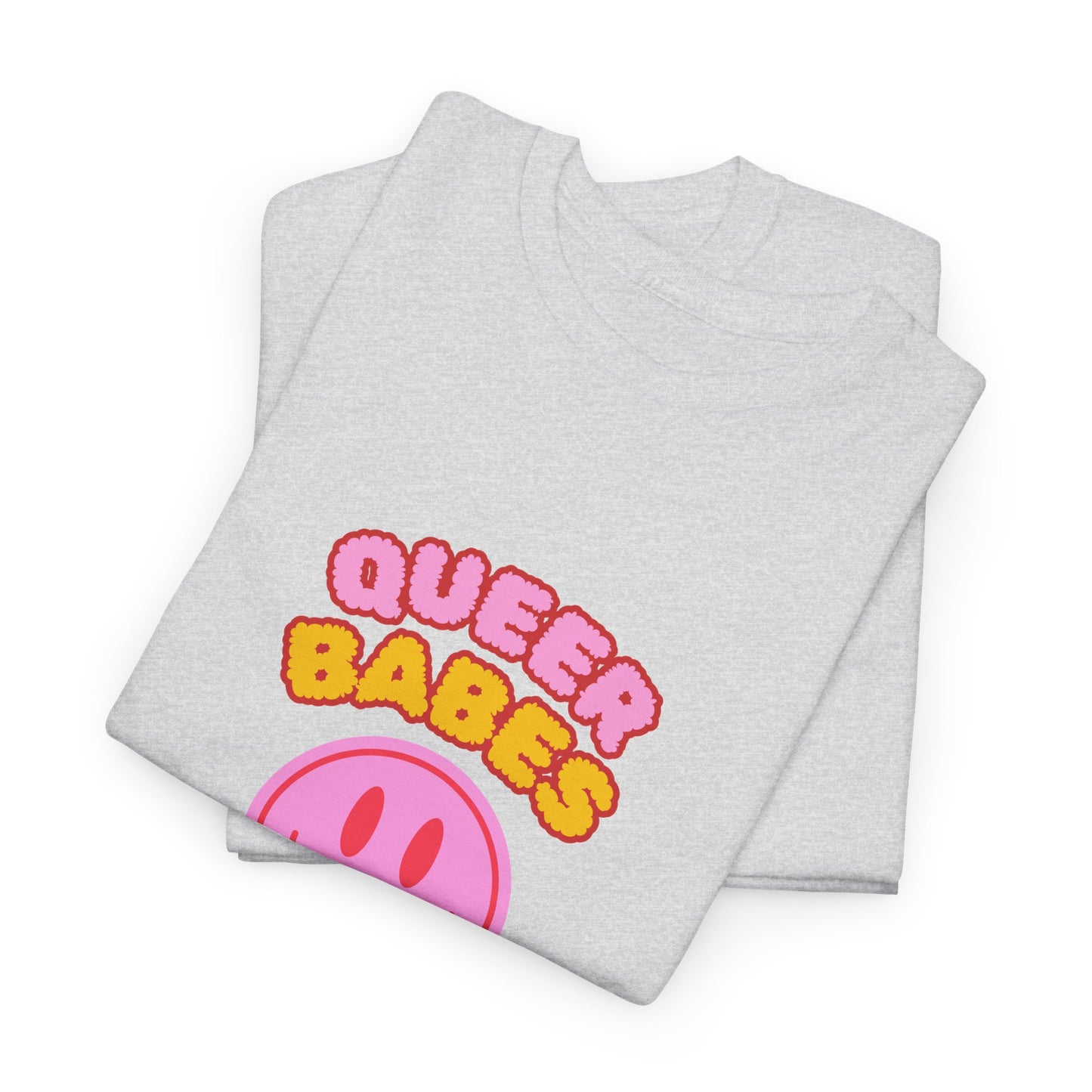 HAPPY QUEER - Heavy Cotton Tee