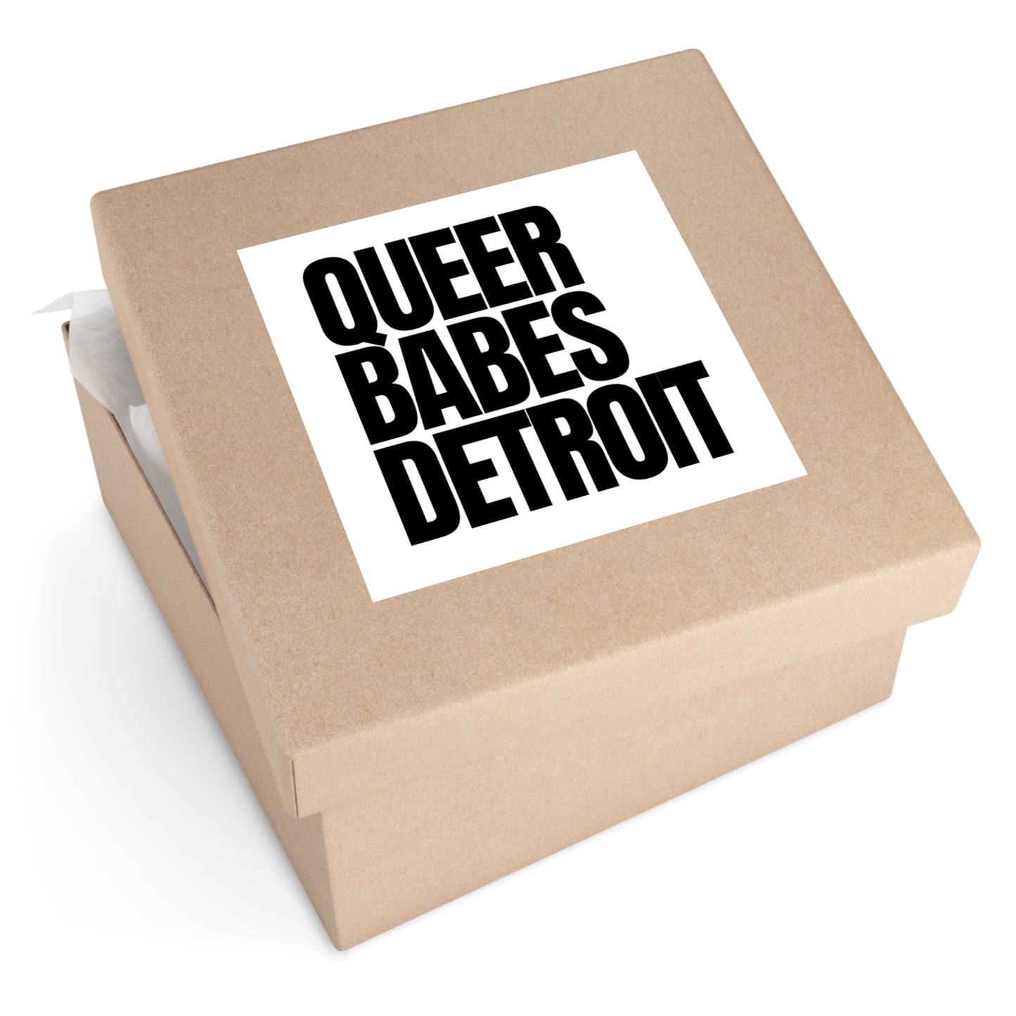 QUEER BABES DETROIT - Vinyl Sticker (Indoor\Outdoor)