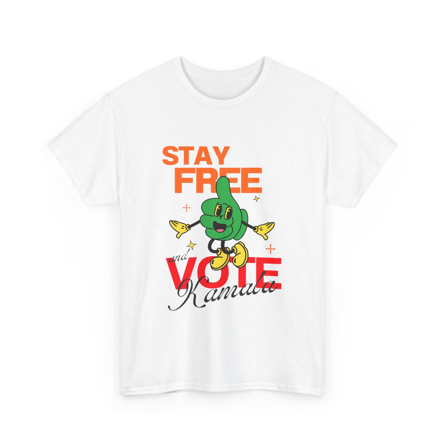 Stay FREE! - Kamala24 - Heavy Cotton Tee