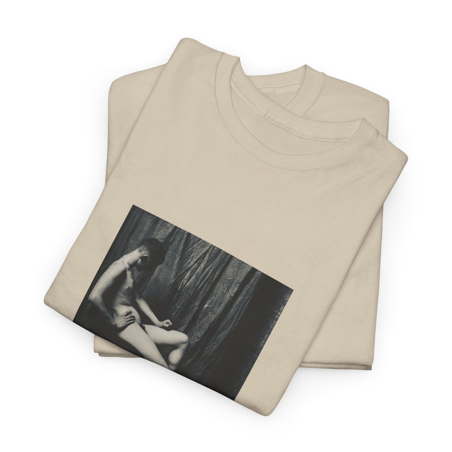 Reclining Dude in the Nude - Heavy Cotton Tee