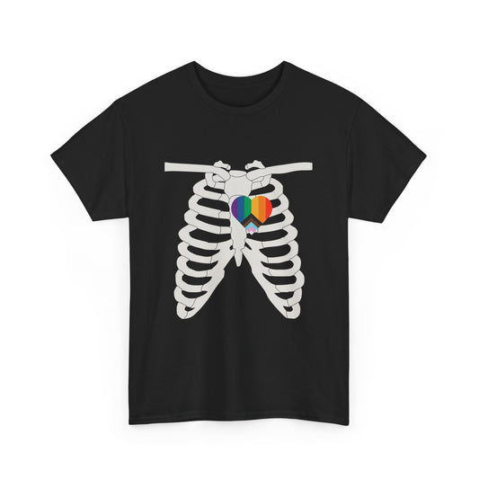 Skeletal PRIDE - Heavy Cotton Tee