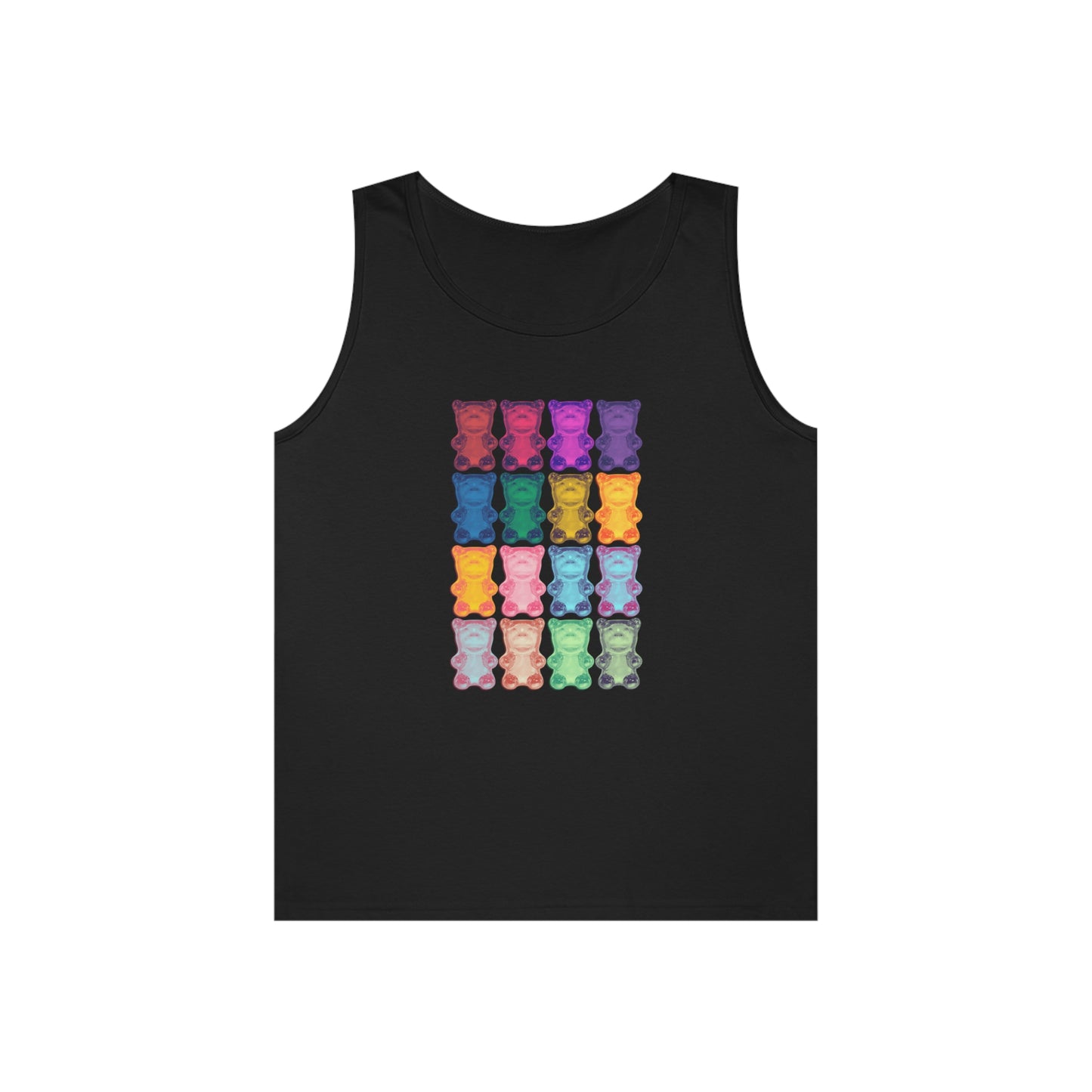 Rainbow Bear - Cotton Tank Top