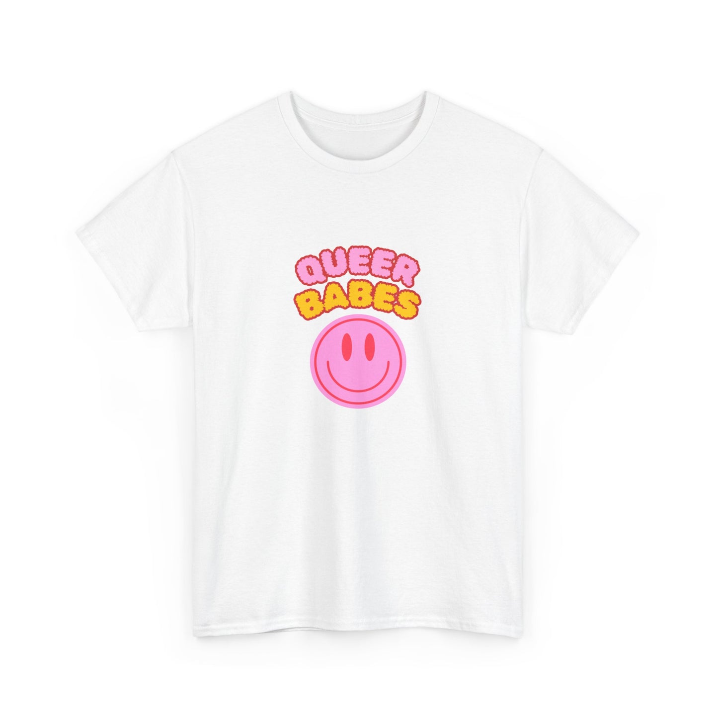 HAPPY QUEER - Heavy Cotton Tee