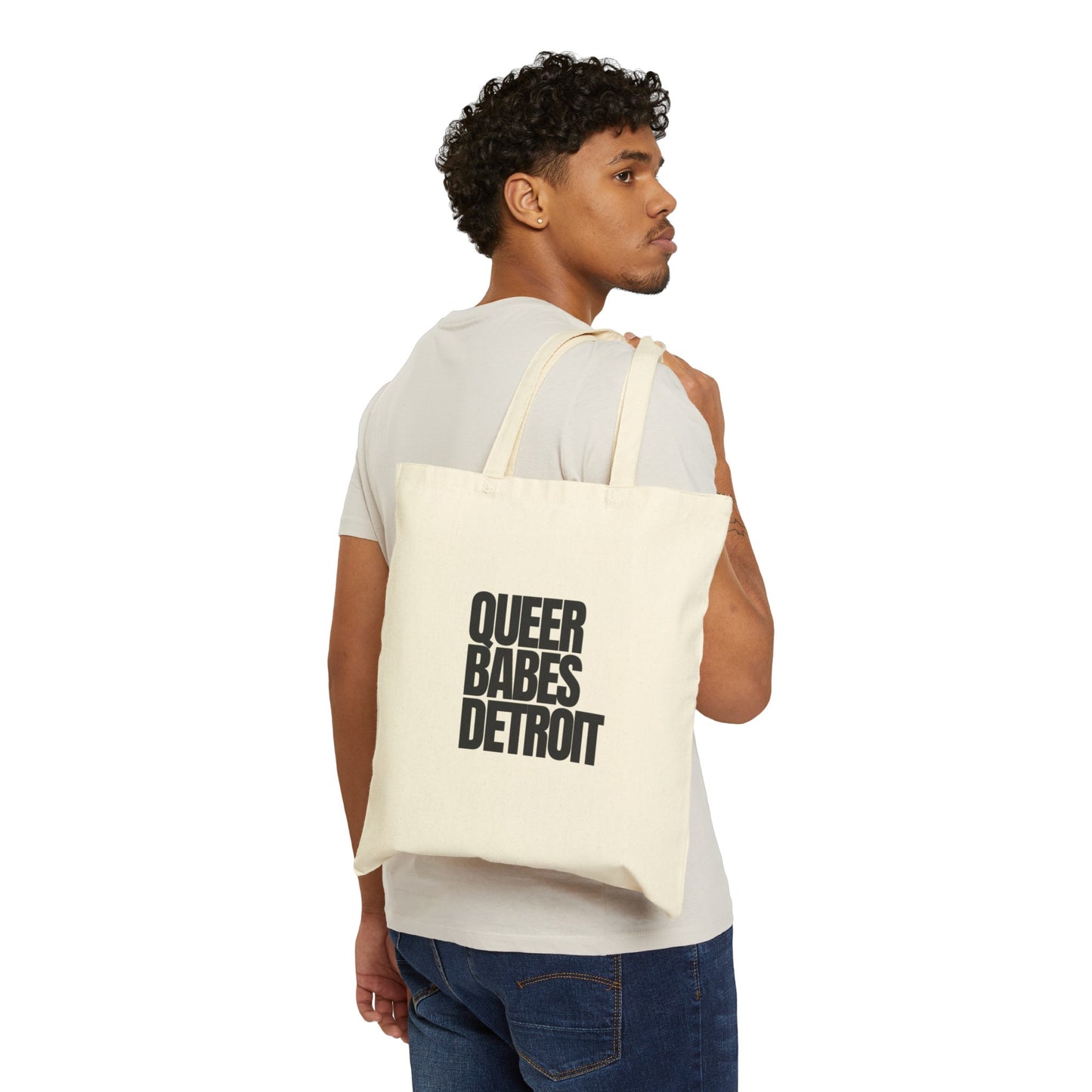 Strong Queer Pride Totes Gay Cotton Canvas Tote Bag