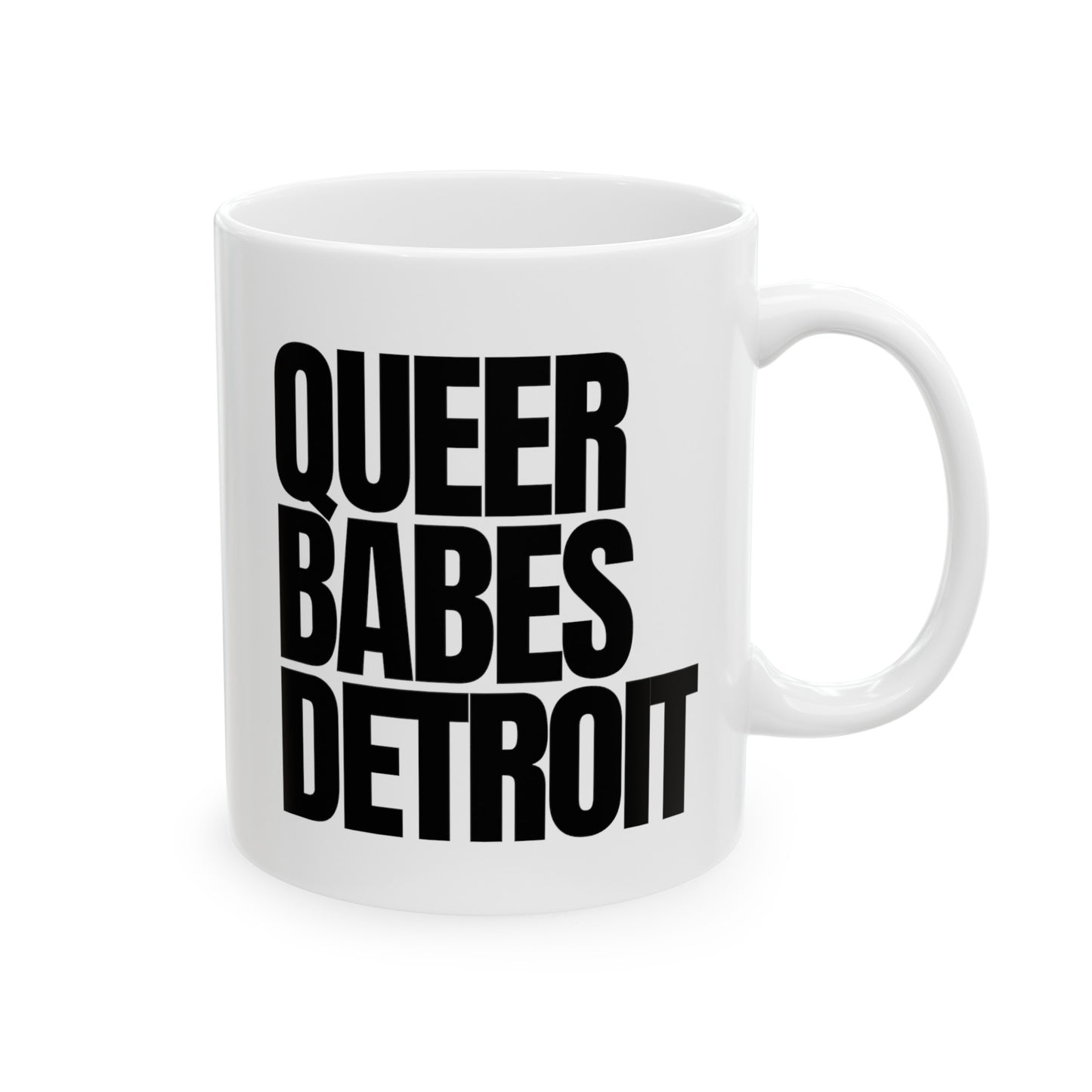 QUEER BABES DETROIT - Mug (11oz)