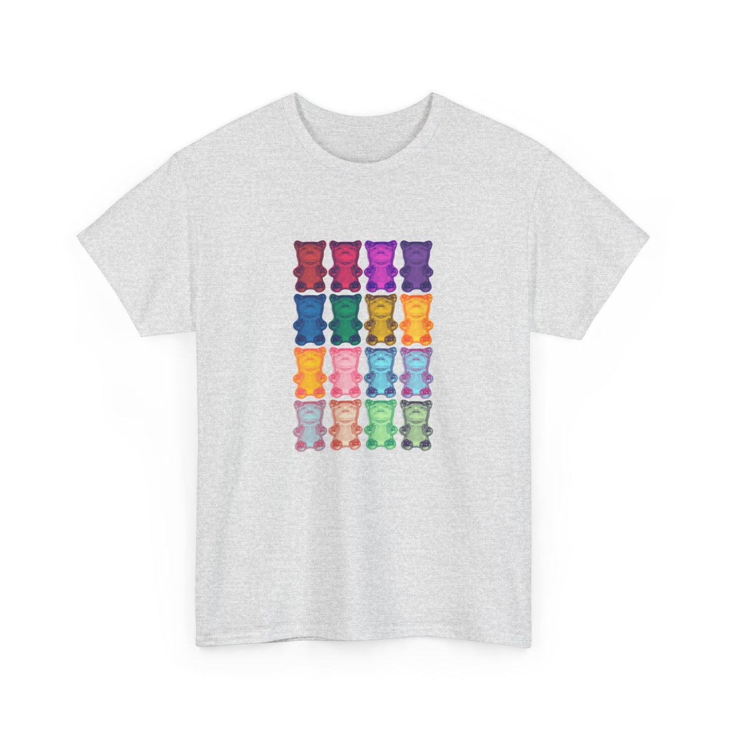 Rainbow Bear - Heavy Cotton Tee