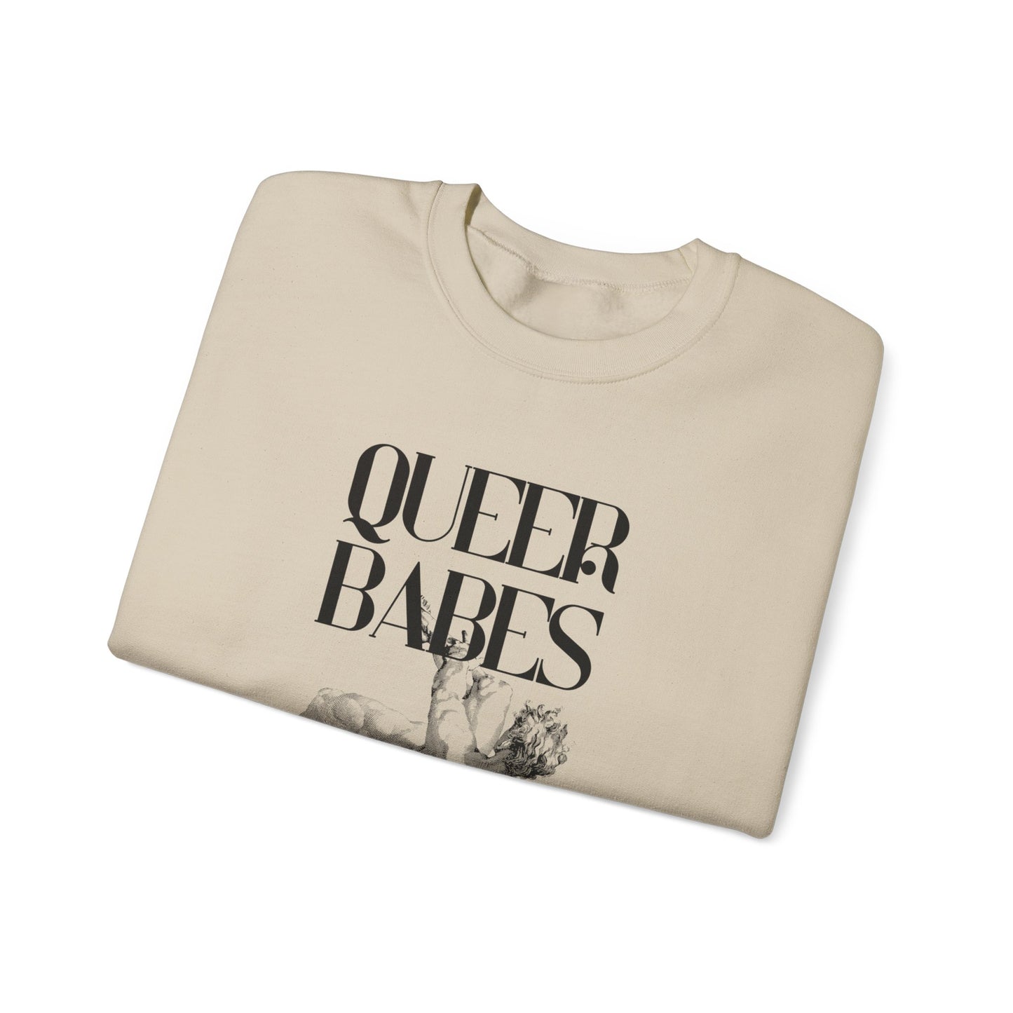 QUEER BABES - Crewneck Sweatshirt