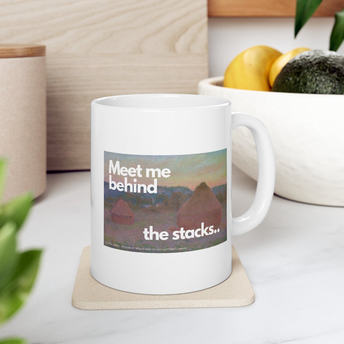 Meet Me Behind The Stacks - Mug (11oz)