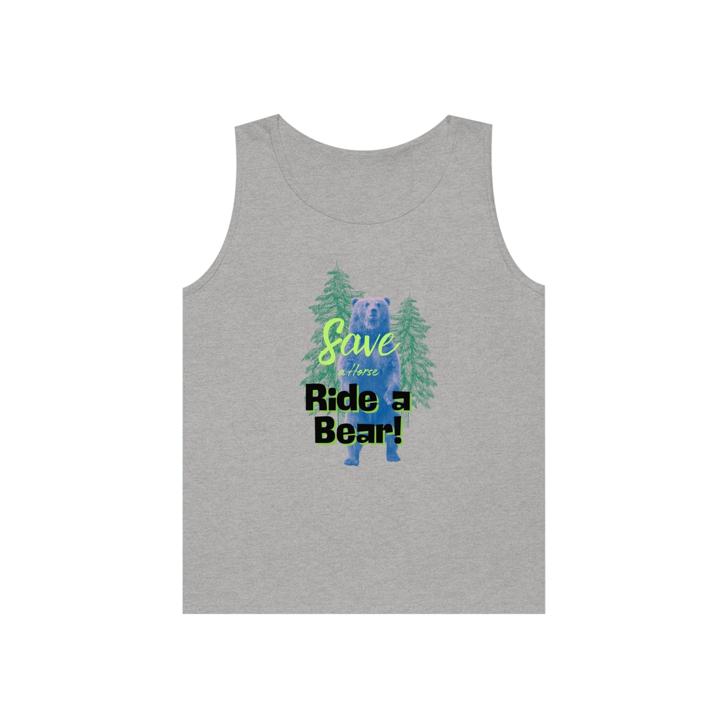 Ride a Bear - Cotton Tank Top