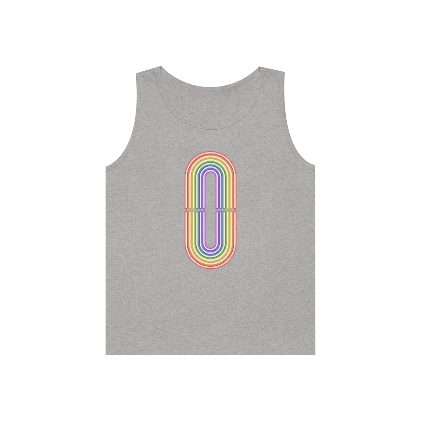 Neon Rainbow - Cotton Tank Top