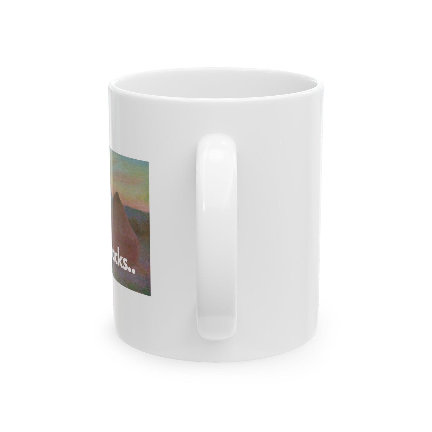 Meet Me Behind The Stacks - Mug (11oz)