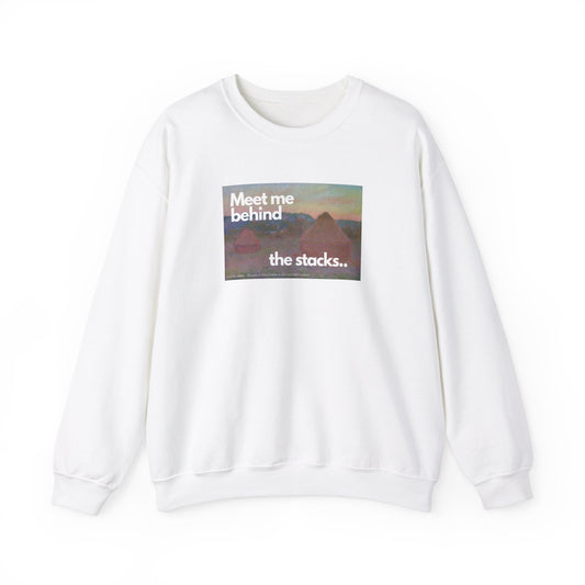 Behind The Stacks - Crewneck Sweatshirt