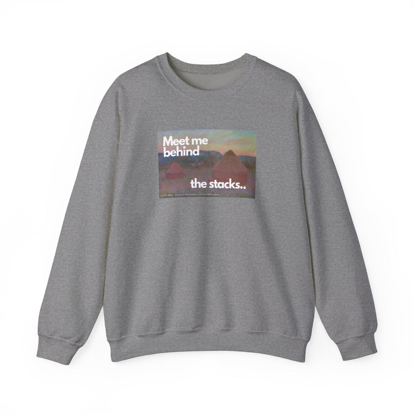 Behind The Stacks - Crewneck Sweatshirt