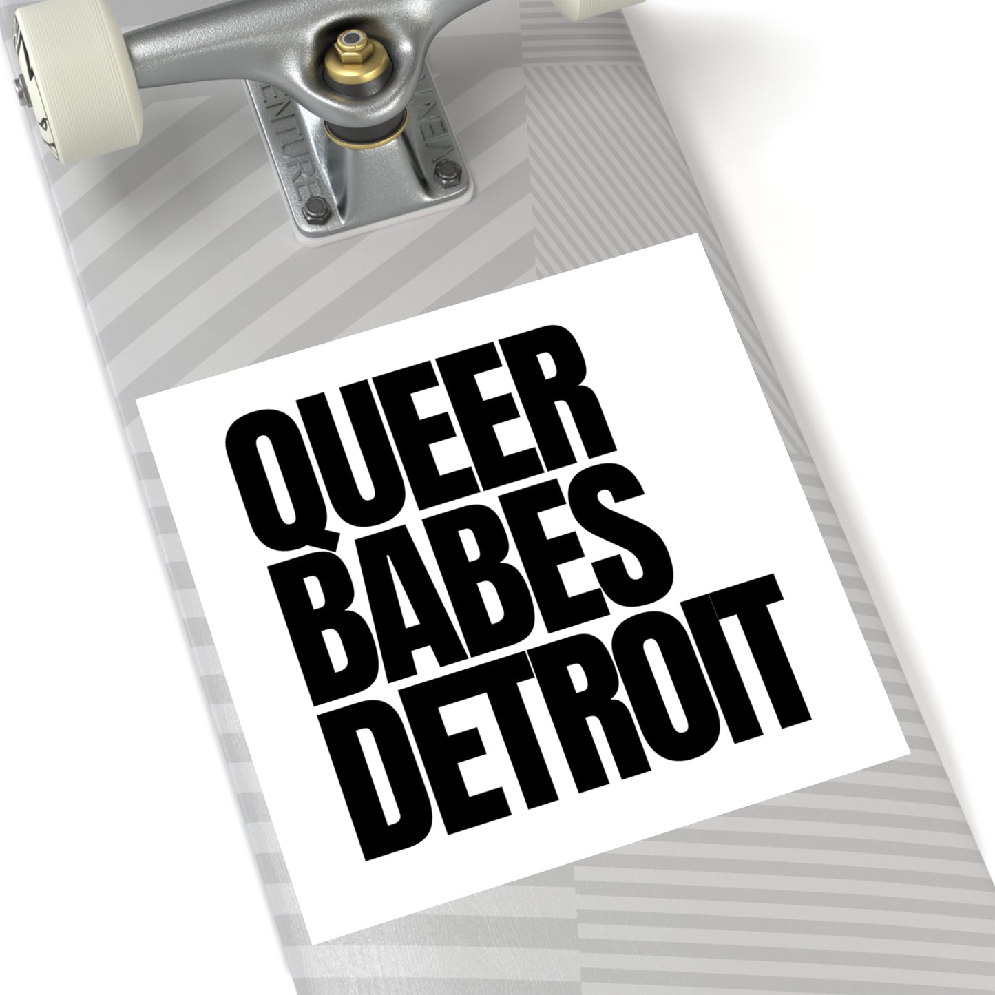 QUEER BABES DETROIT - Vinyl Sticker (Indoor\Outdoor)