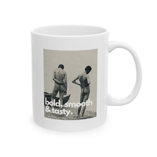 Bold, Smooth & Tasty Ceramic Mug, (11oz)