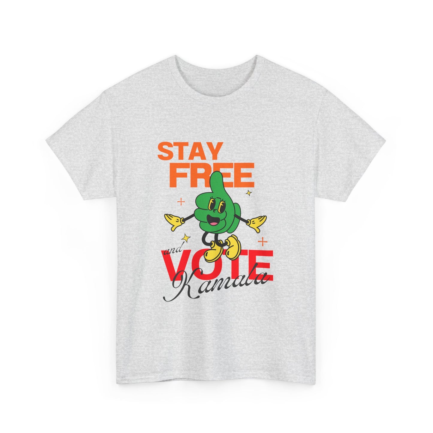 Stay FREE! - Kamala24 - Heavy Cotton Tee