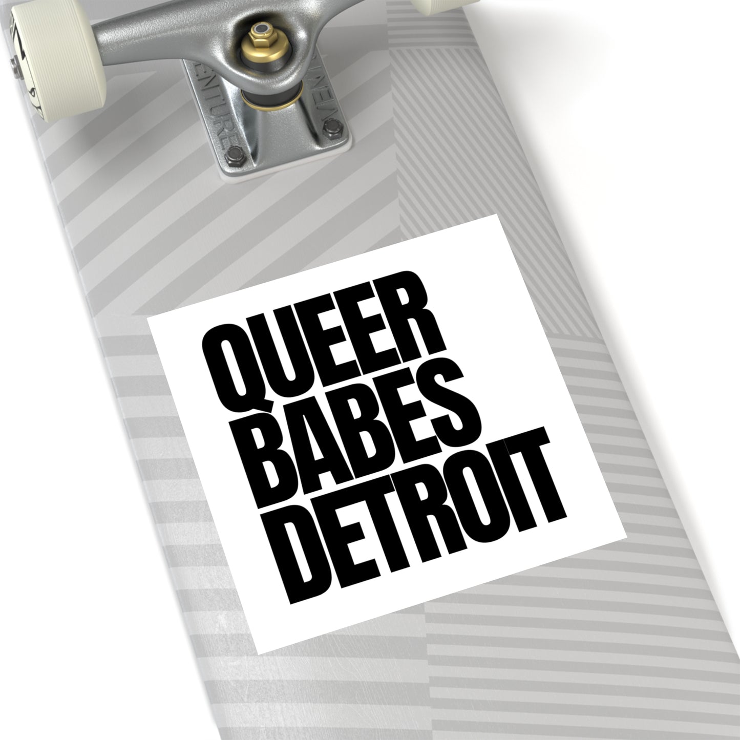 QUEER BABES DETROIT - Vinyl Sticker (Indoor\Outdoor)