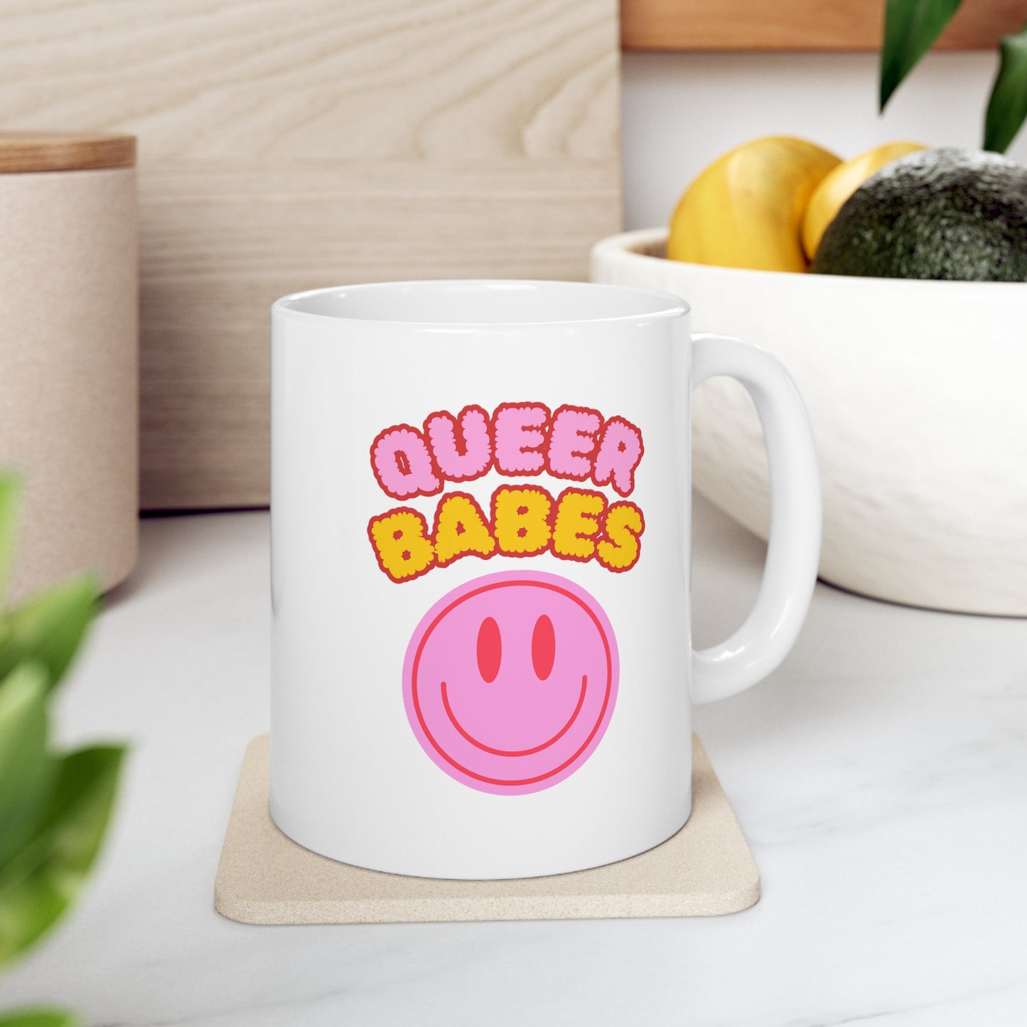 HAPPY QUEER - Mug (11oz)