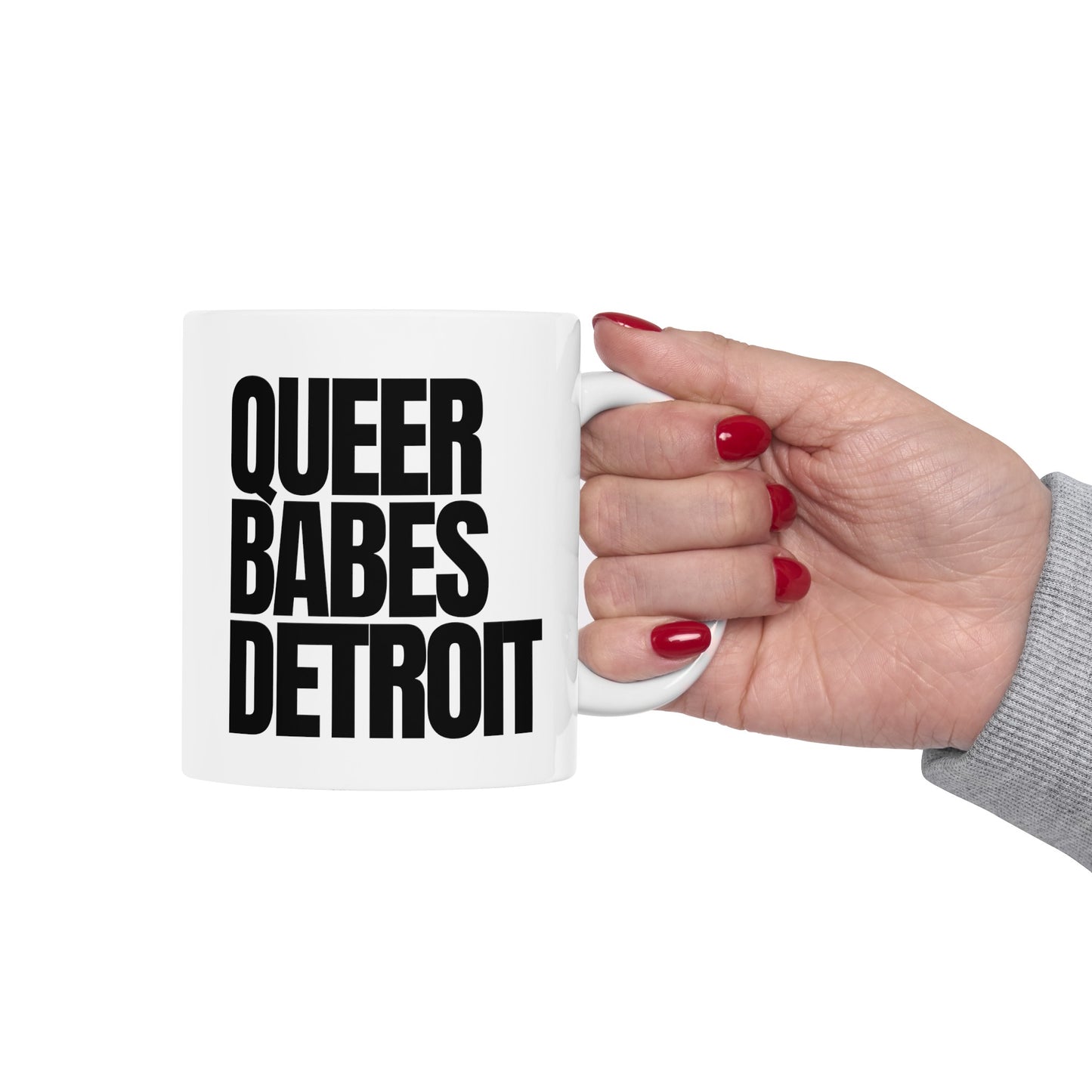 QUEER BABES DETROIT - Mug (11oz)