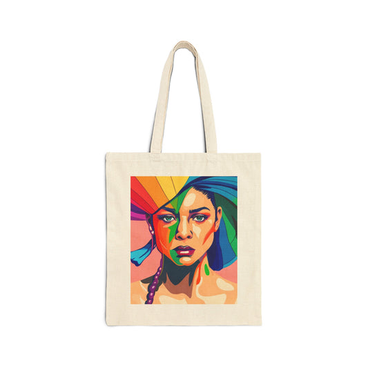 Strong Queer Pride Totes Gay Cotton Canvas Tote Bag