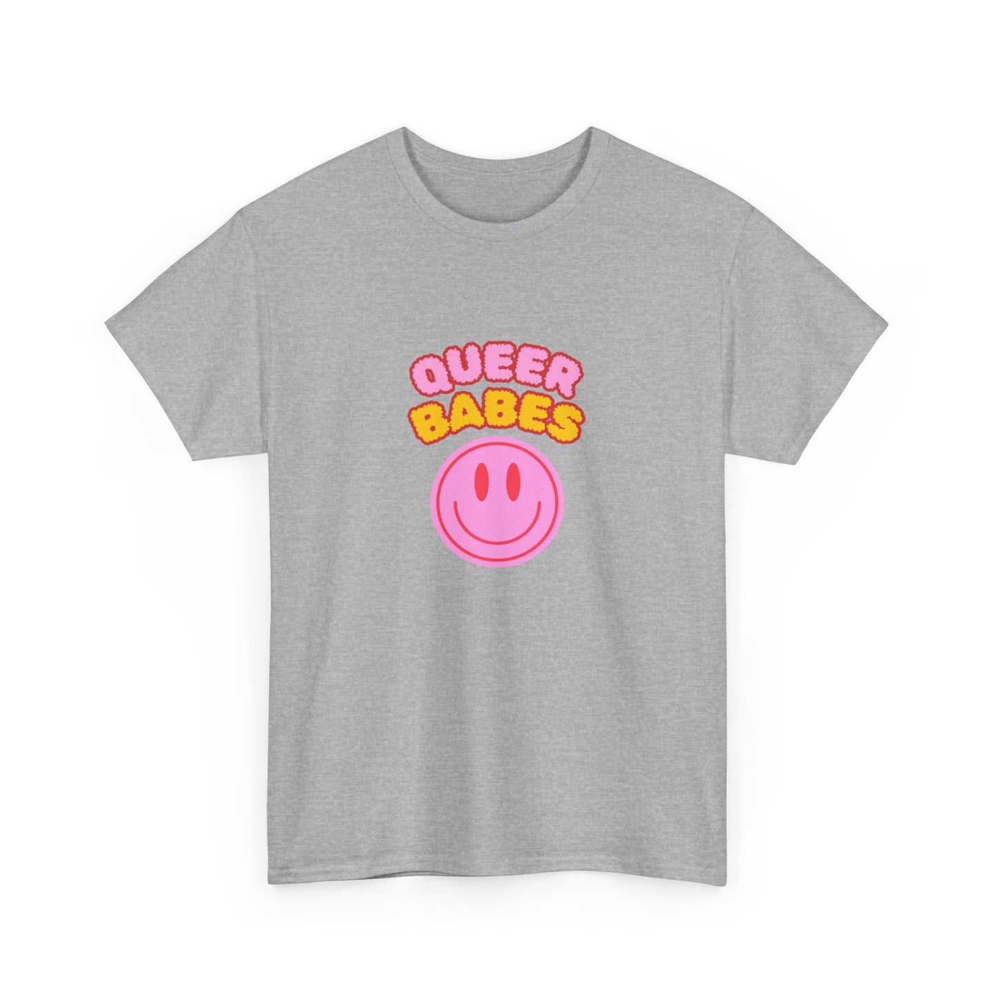 HAPPY QUEER - Heavy Cotton Tee