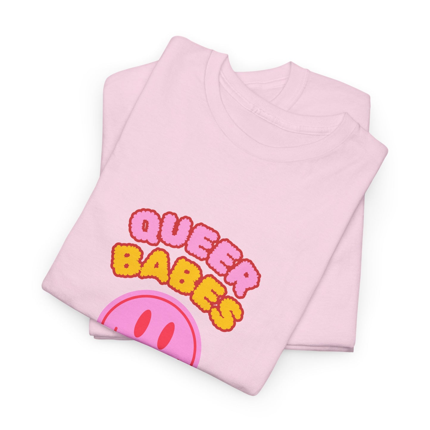 HAPPY QUEER - Heavy Cotton Tee