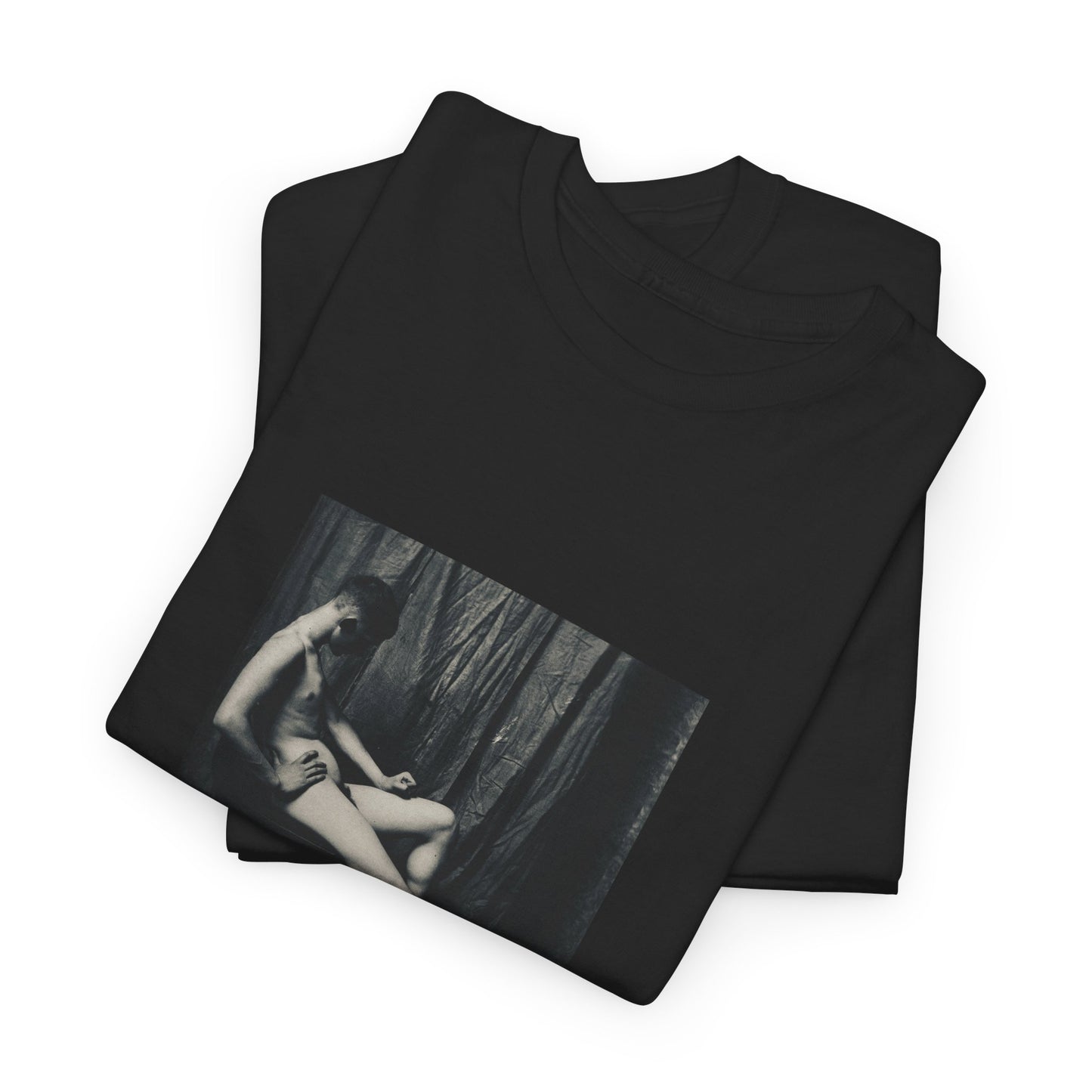 Reclining Dude in the Nude - Heavy Cotton Tee