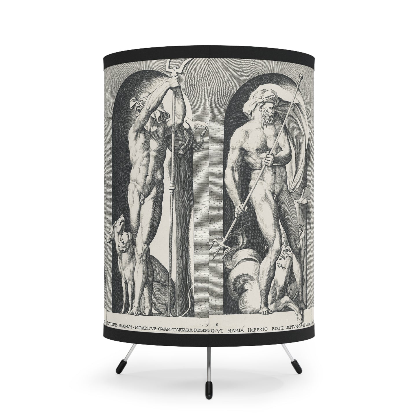 Mythological Gods - Tripod Lamp