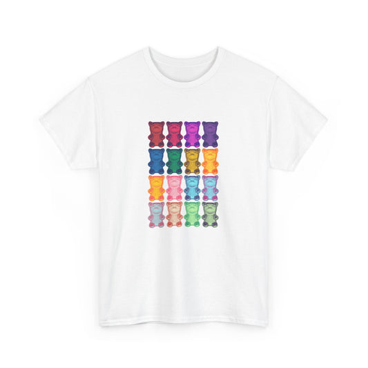 Rainbow Bear - Heavy Cotton Tee